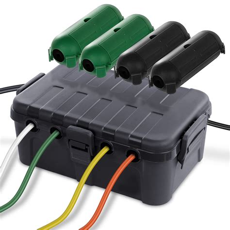 electric cord for junction boxes|outdoor extension lead waterproof box.